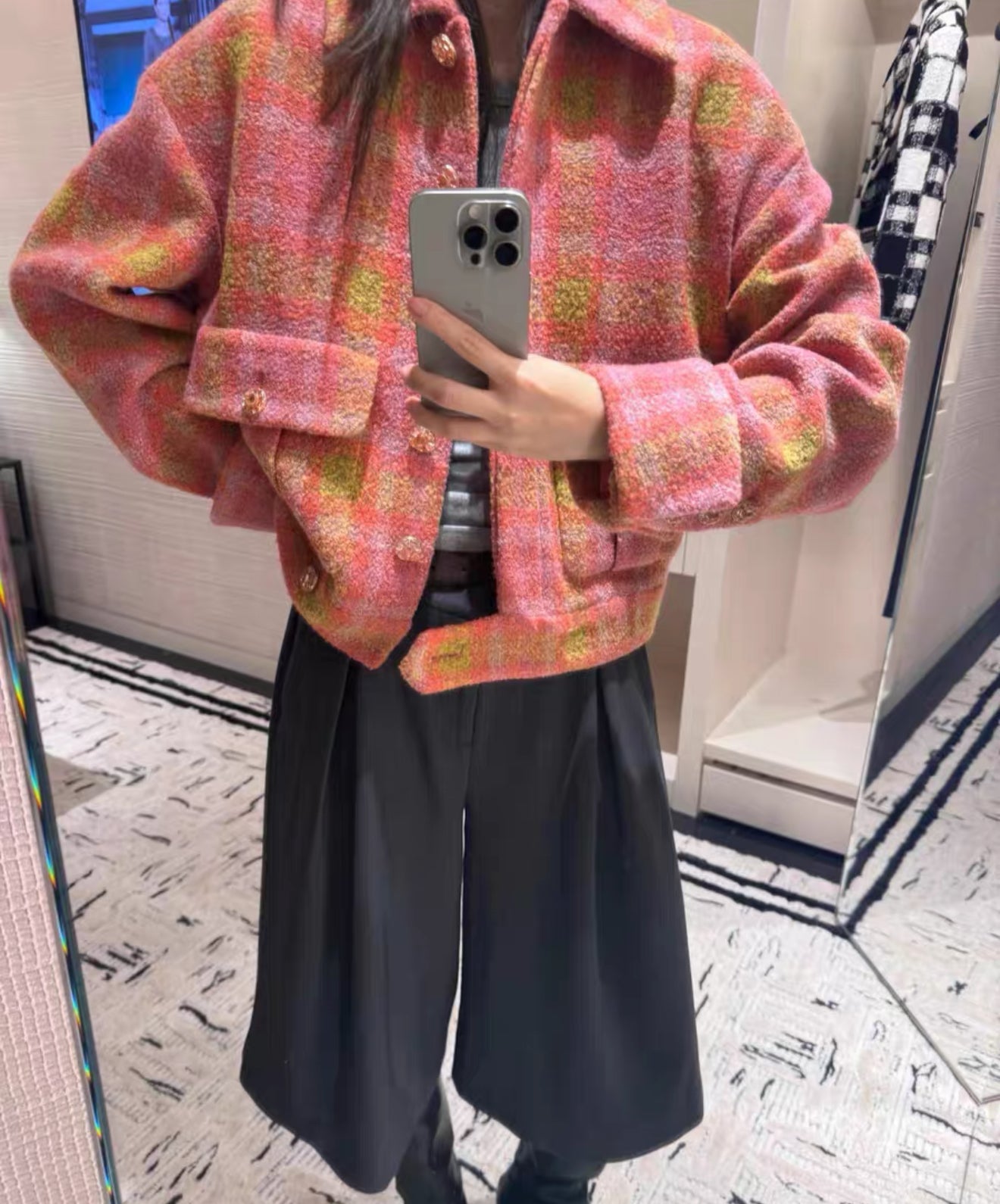 Chanel 24k orange coat