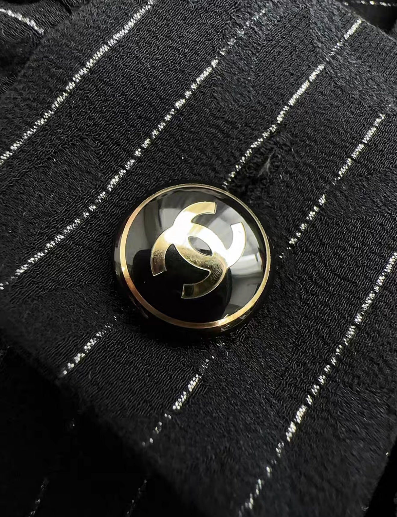 Chanel 23P Black shirt