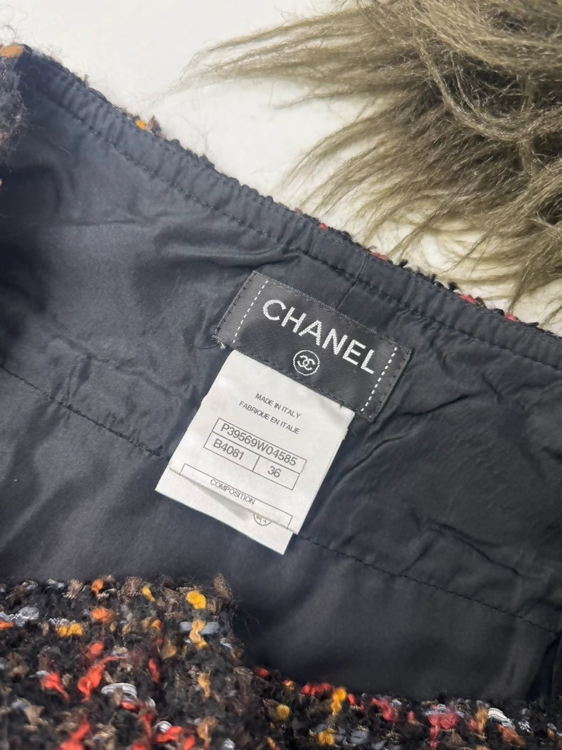 Chanel 10K fur skirt
