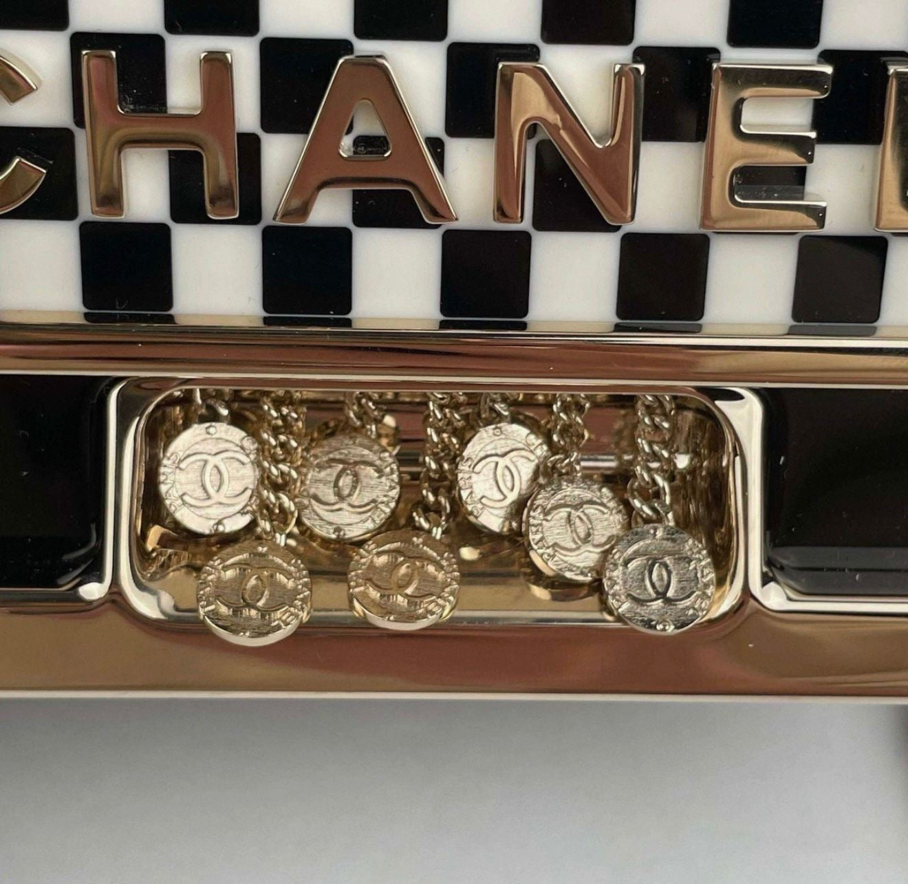 Chanel 23C Monaco Slot Machine Casino Minaudière Evening Clutch Bag