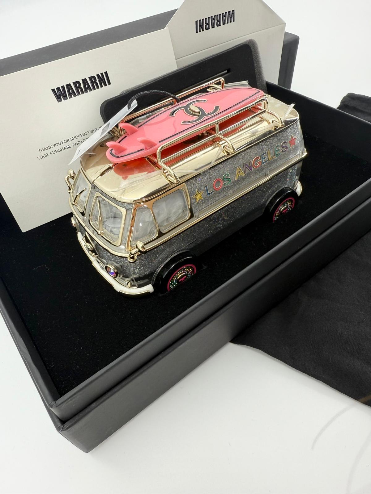 Chanel 24C Pink Mini bus Van Hollywood Minaudiere Mini Bag handbag Collectible