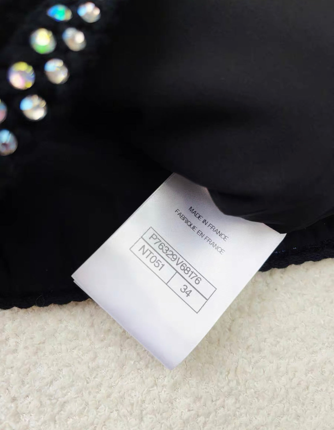Chanel 24C Black Shorts with Crystals size 34 – Wararni.com