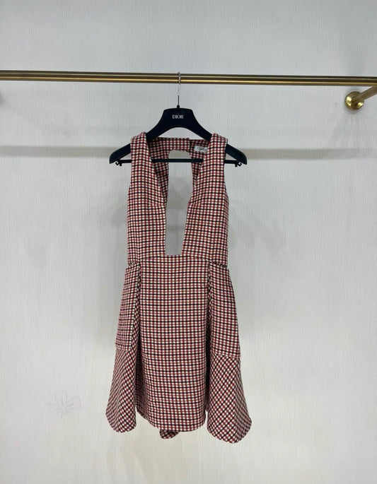 Dior Resort 2016 Checkered Dress