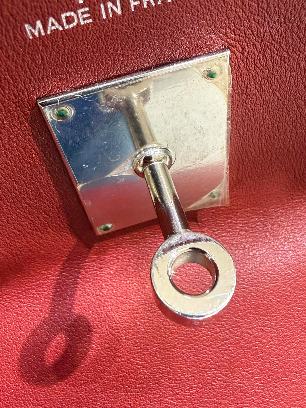 Rare* Hermes Kelly Relax 50cm Rouge H sikkim ck leather palladium hardware