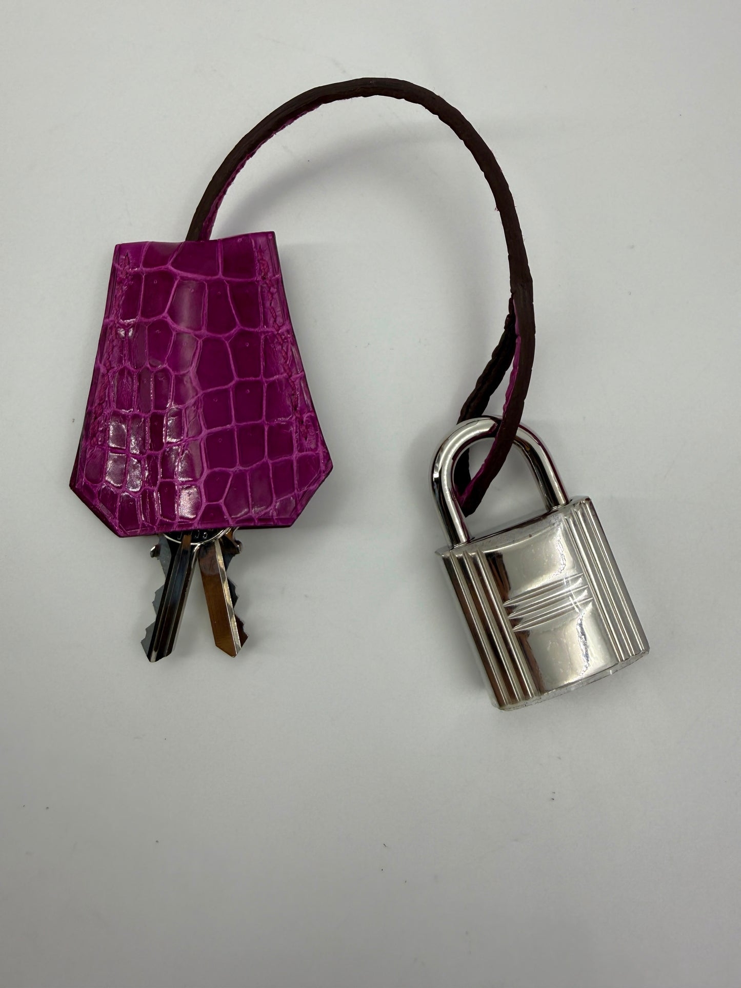 Hermes JPG Birkin Shoulder 5J Rose Scheherezade Shiny Porosus Crocodile leather palladium hardware