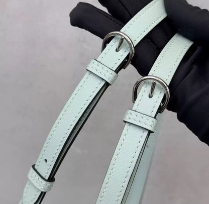 HERMES Kelly Jump Backpack Vert Peppermint Swift Palladium Hardware