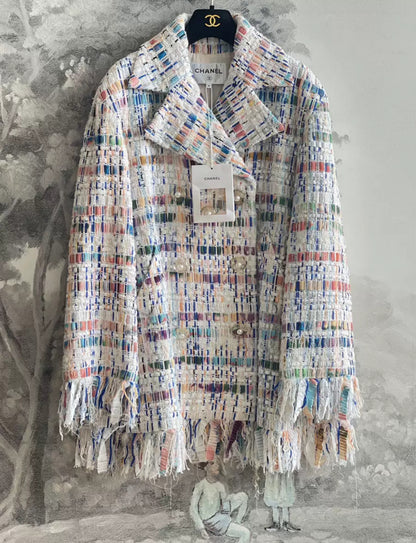 Chanel 18S Fantasy Tweed Caban jacket