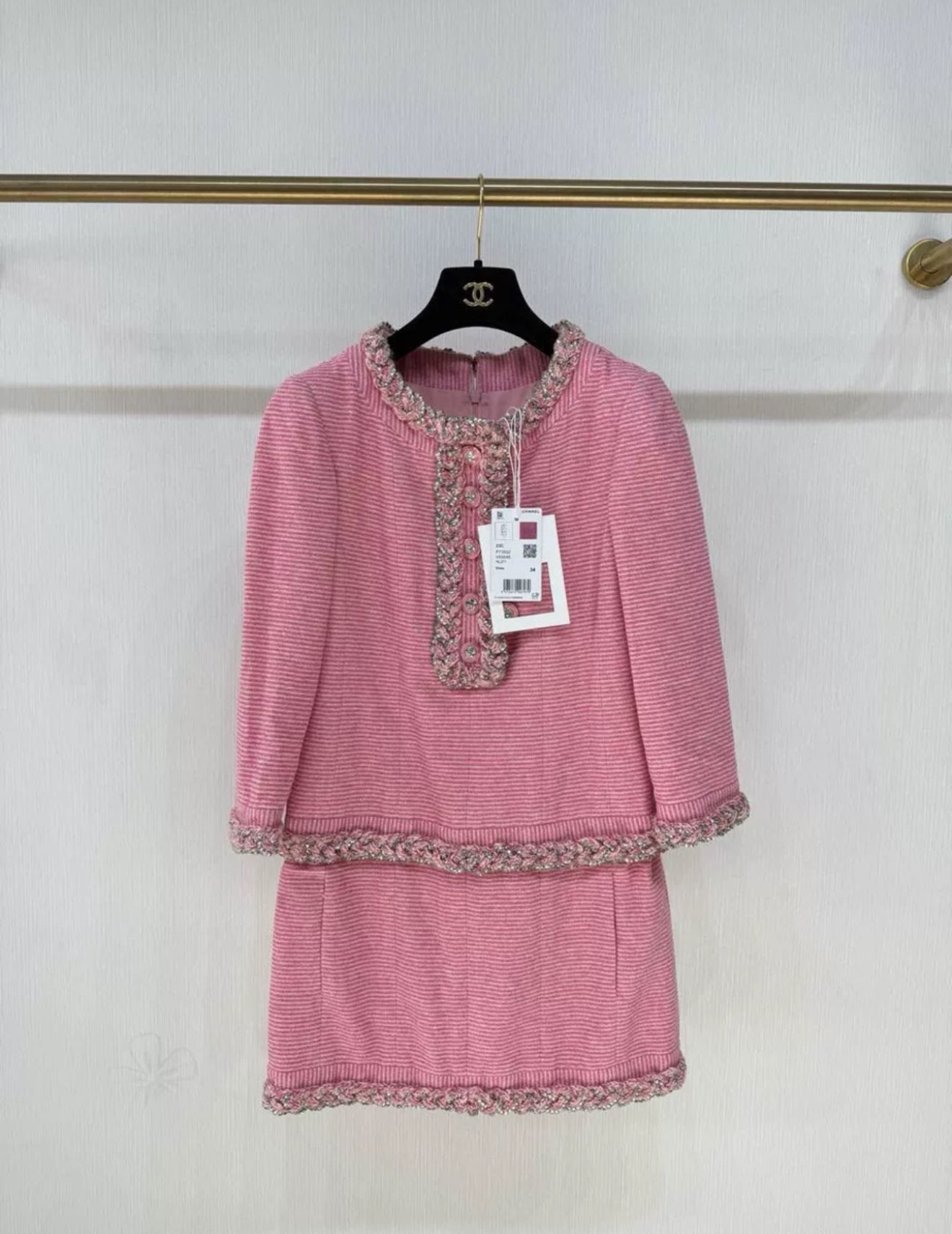 Chanel 23C Pink Dress