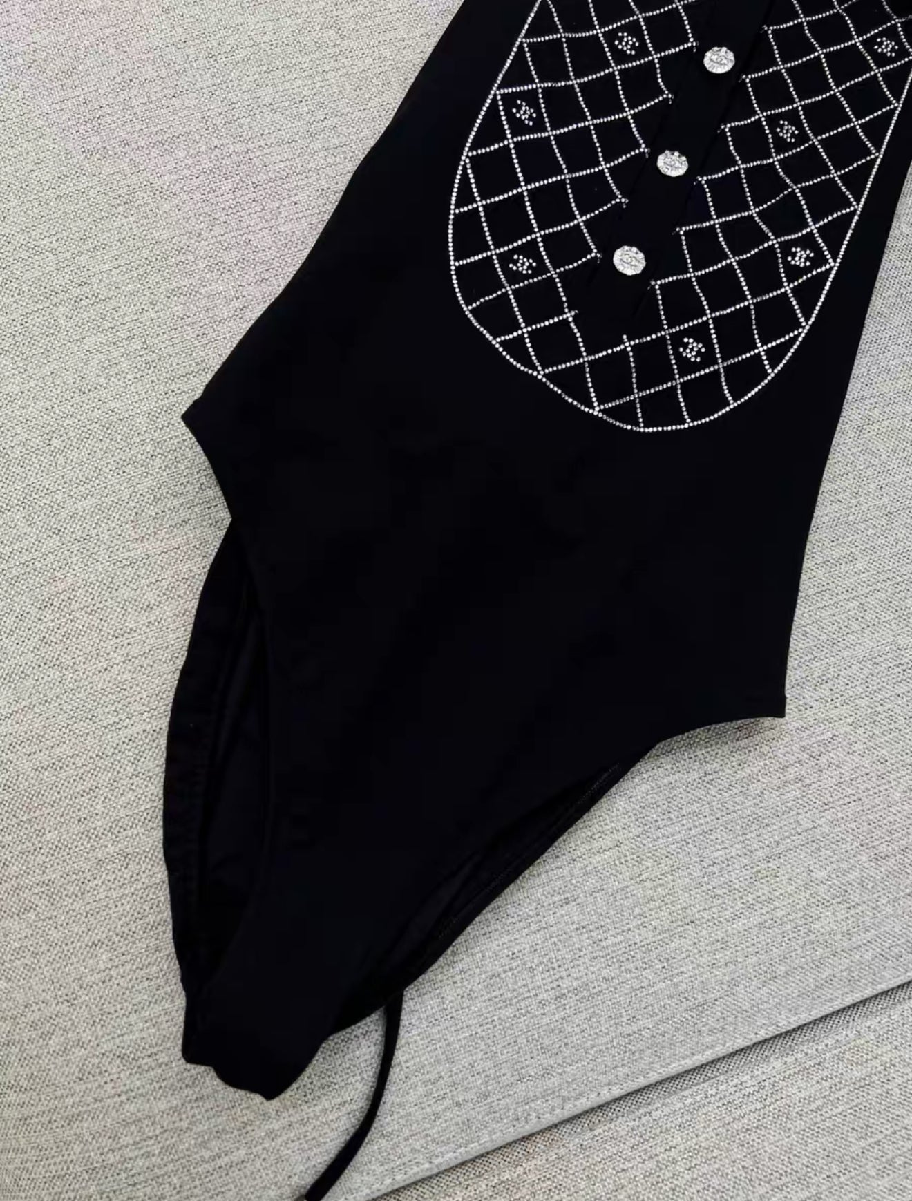 Chanel 23C black swimsuit