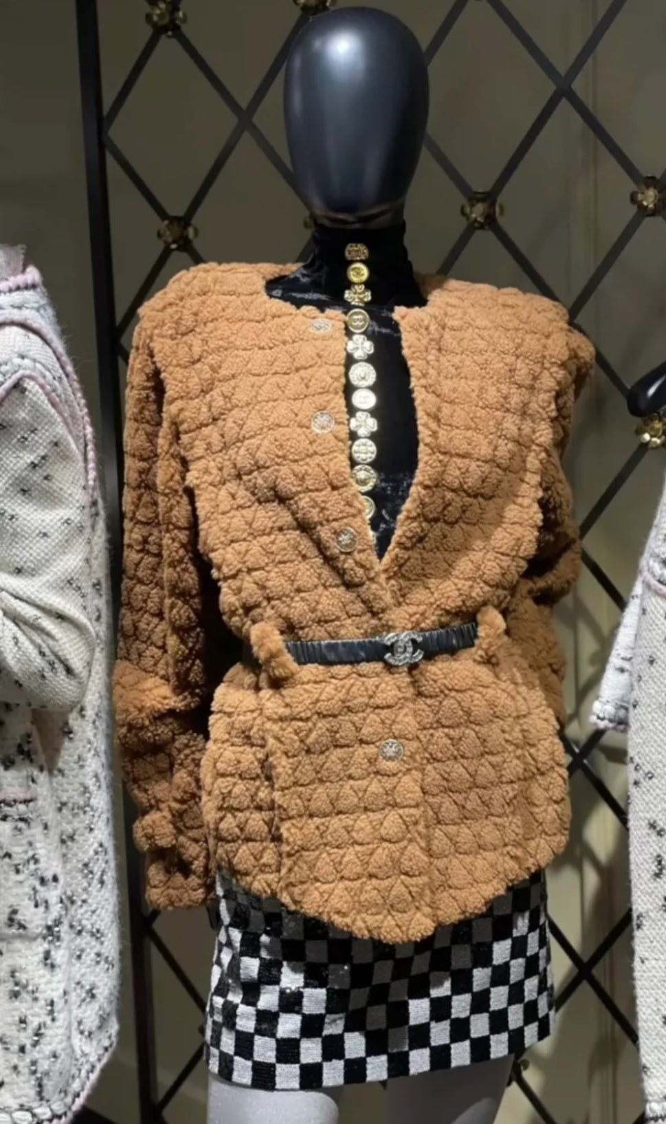 Chanel 2021 Fur Coat