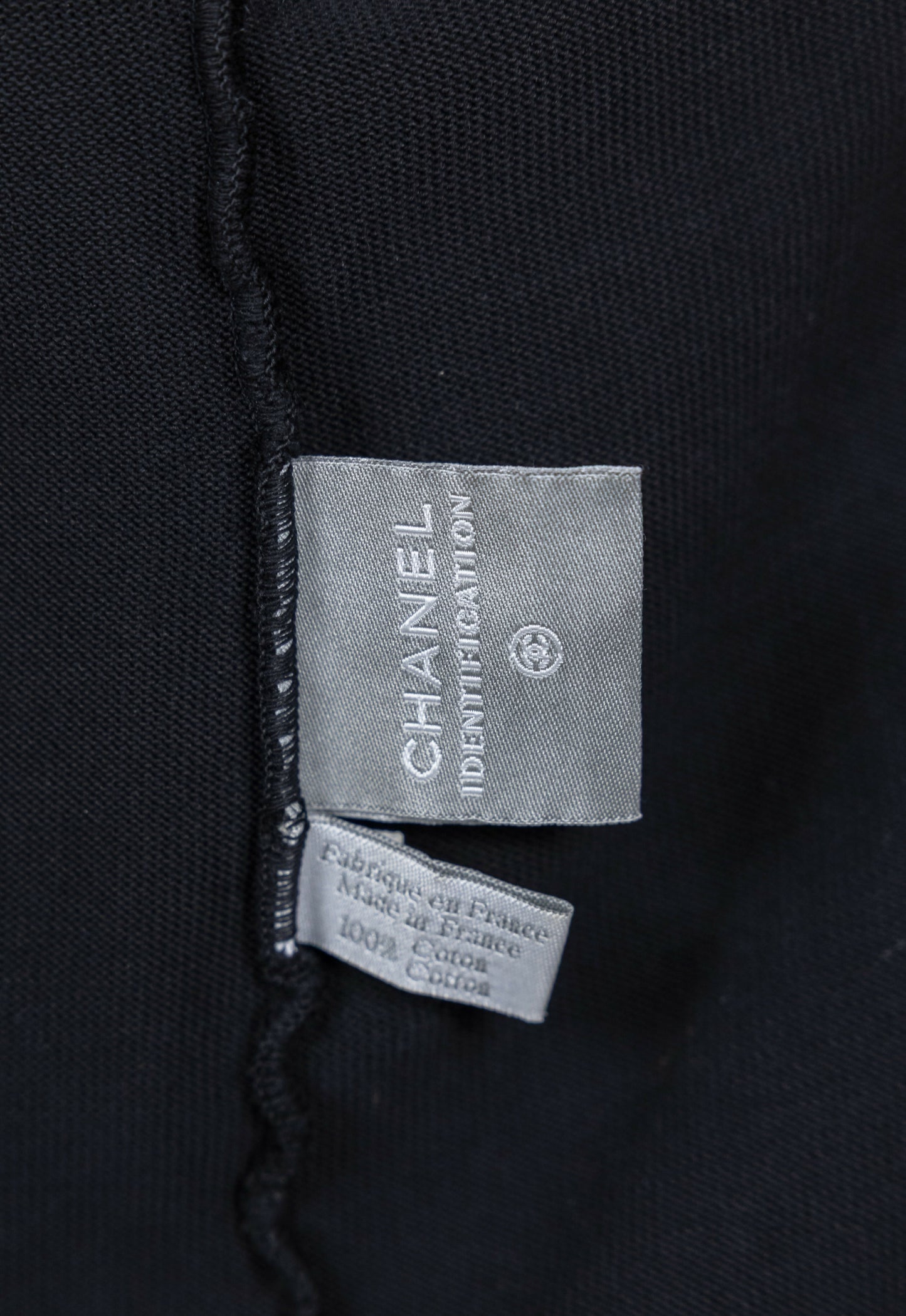 Chanel 2003 Vintage Navy Blue Knit Logo Lounge Set
