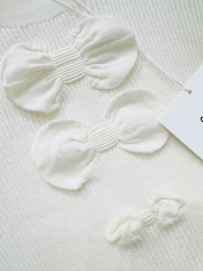 Chanel 25K ecru knit top