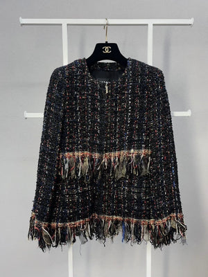 Chanel 2017 Multicolored Tweed Jacket