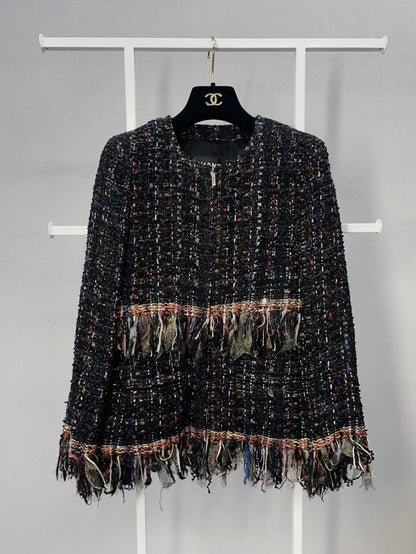 Chanel 2017 Multicolored Tweed Jacket