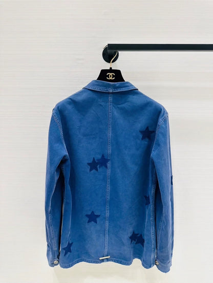 Chrome Hearts blue denim jacket
