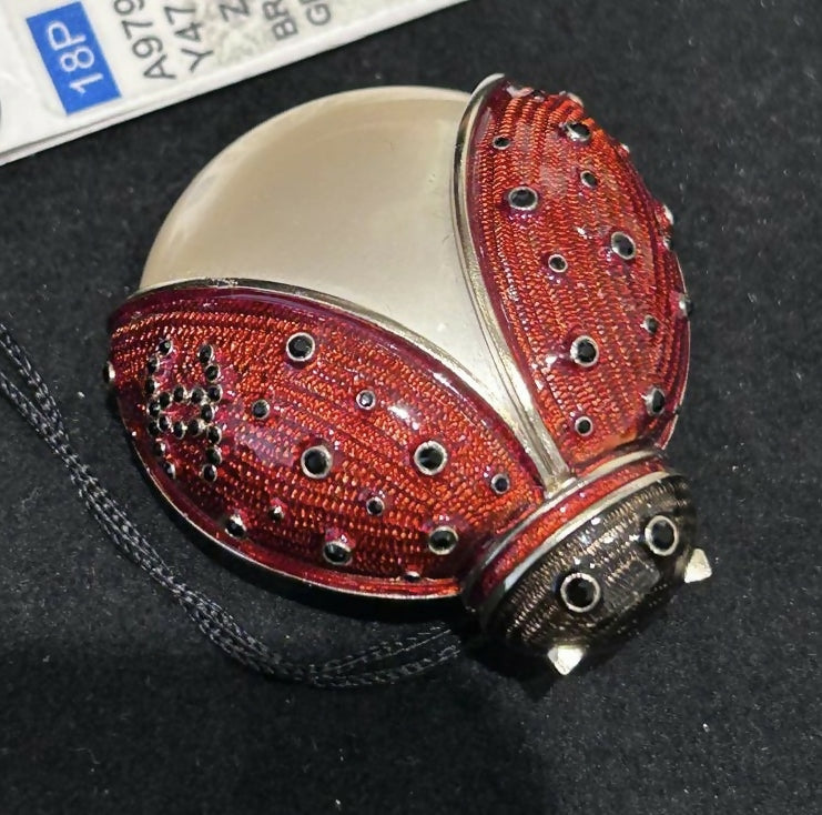Chanel ladybug brooch