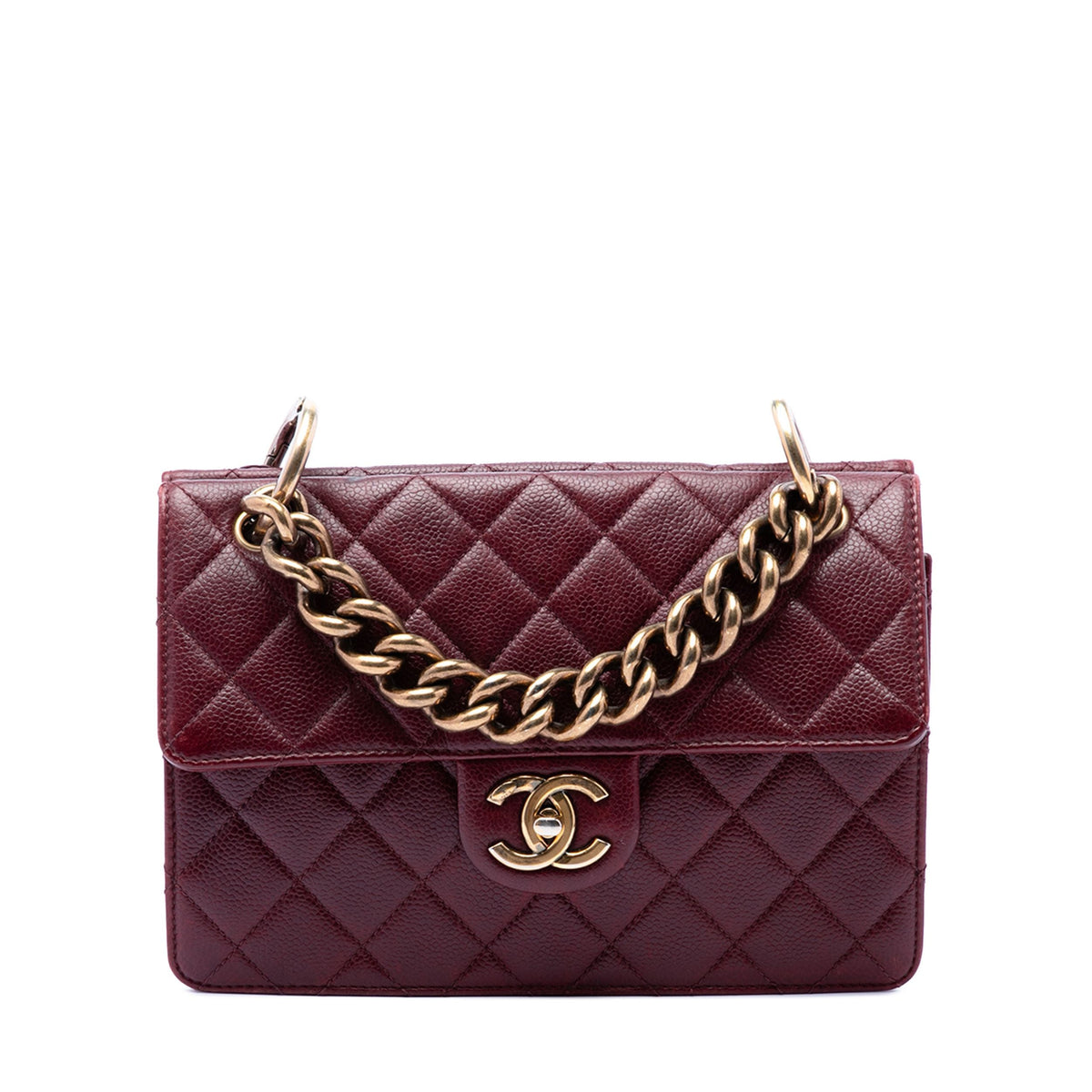 Chanel Paris-Edinburgh Caviar Flap Bag