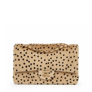 Chanel "Cheetah Print" Medium Flap Bag with Gold Hardware