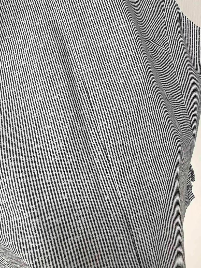 Chanel 24p Grey striped Vest