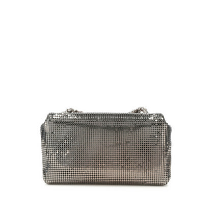 Chanel Fall/Winter 2021 Metallic Mesh Mini Flap Bag