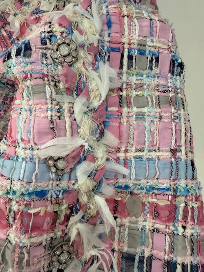 Chanel 25S Pink tweed Vest