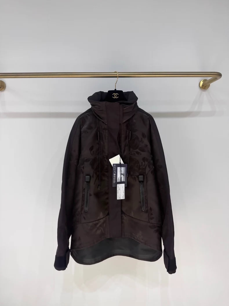 Prada Fall/Winter 2024 runway style oversized trench coat