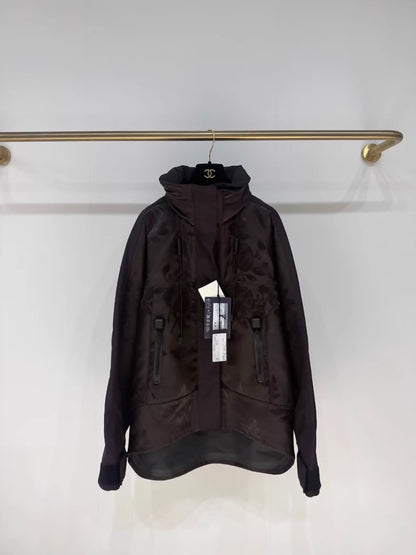 Prada Fall/Winter 2024 runway style oversized trench coat