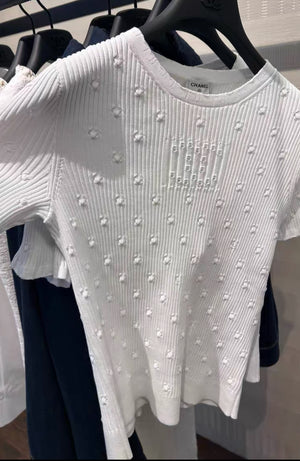 Chanel 25P White T-shirt