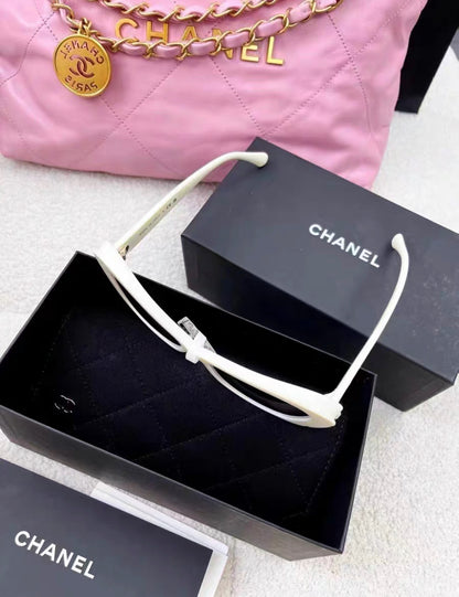 Chanel 23C white Pearl sunglasses