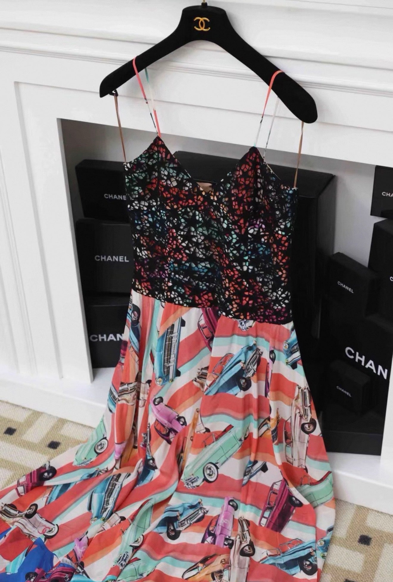 Chanel 17C multicolore dress