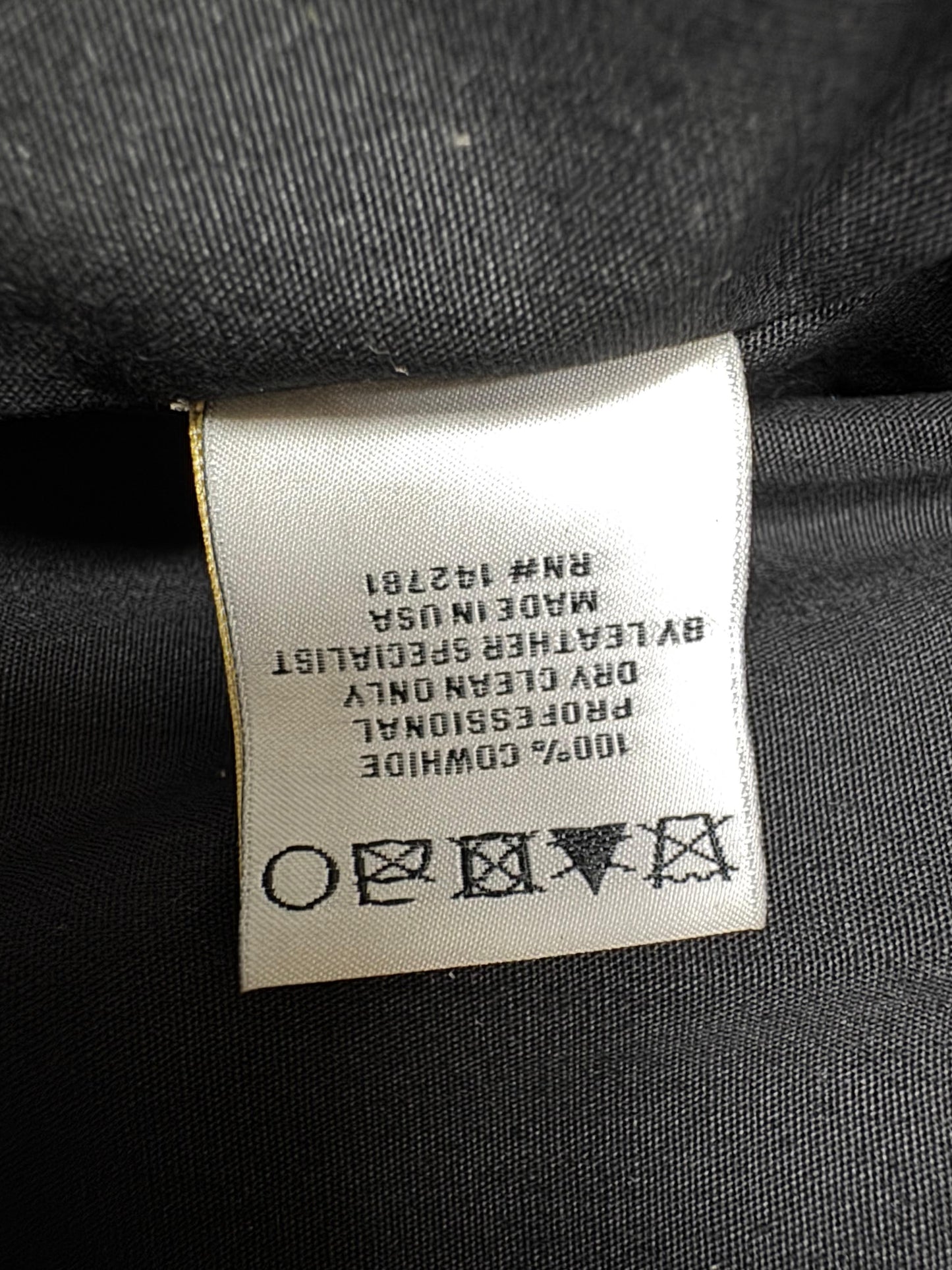 Aimé Leon Dore/ Vanson distressed Leather Moto Jacket - size M