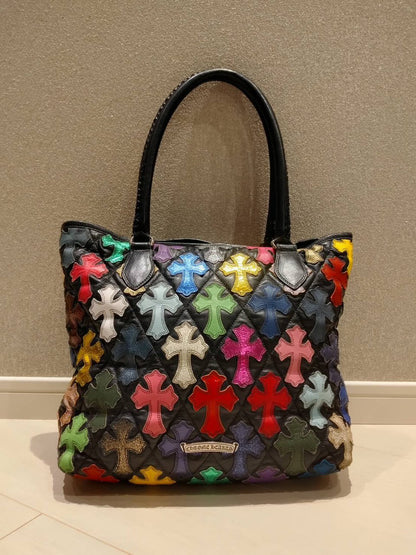 Chrome Hearts Colorful Leather tote bag