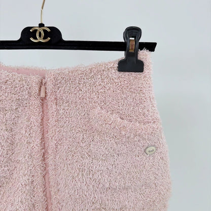 Chanel Pink Midi Skirt