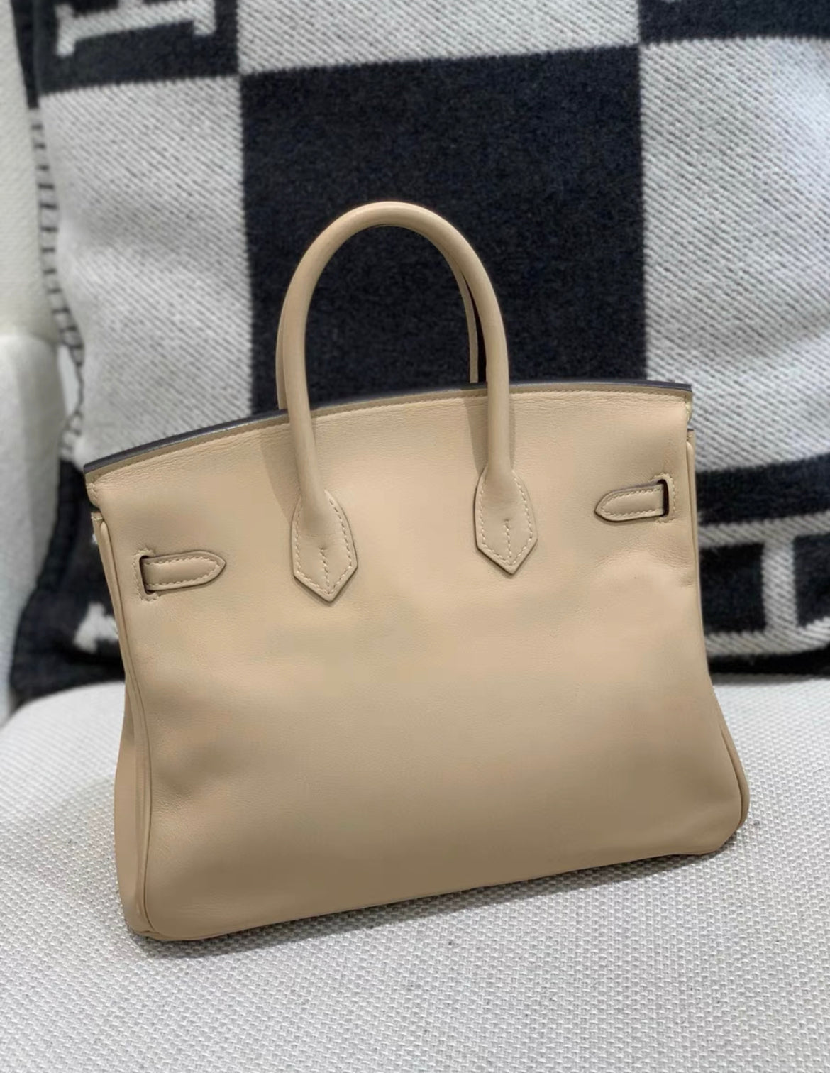 Hermès Birkin 25 Trench Swift Leather Gold Hardware