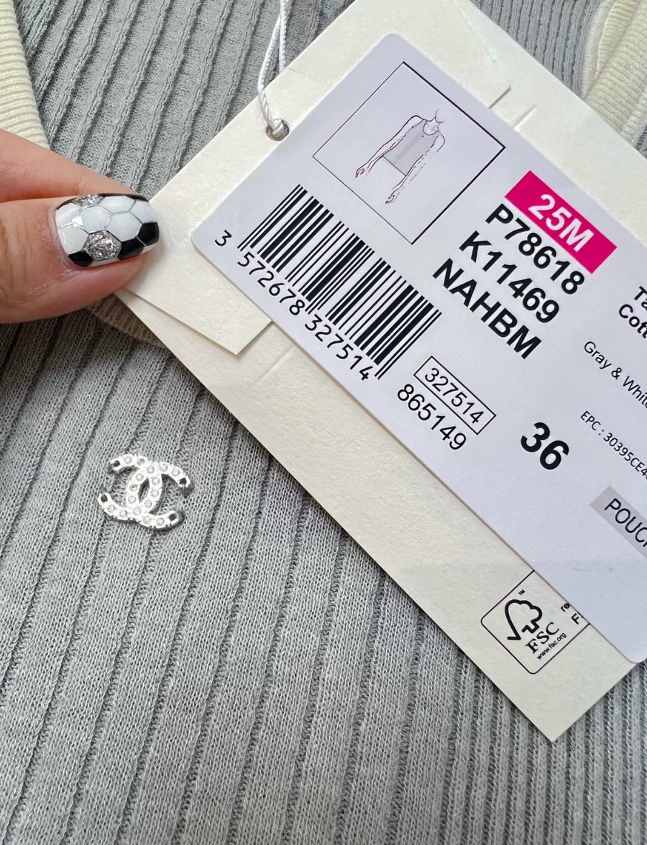 CHANEL サイズ　36　グレー Chanel Light Grey Mesh CC Low Top Sneakers Size 36.5 | eBay