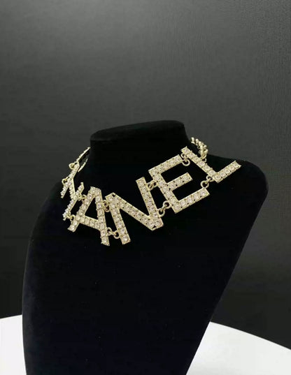 Chanel 19SS CC Letters Necklace