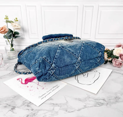 Chanel 22 Handbag Denim