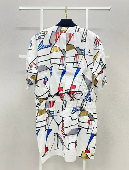 Chanel 19A Graffiti Dress