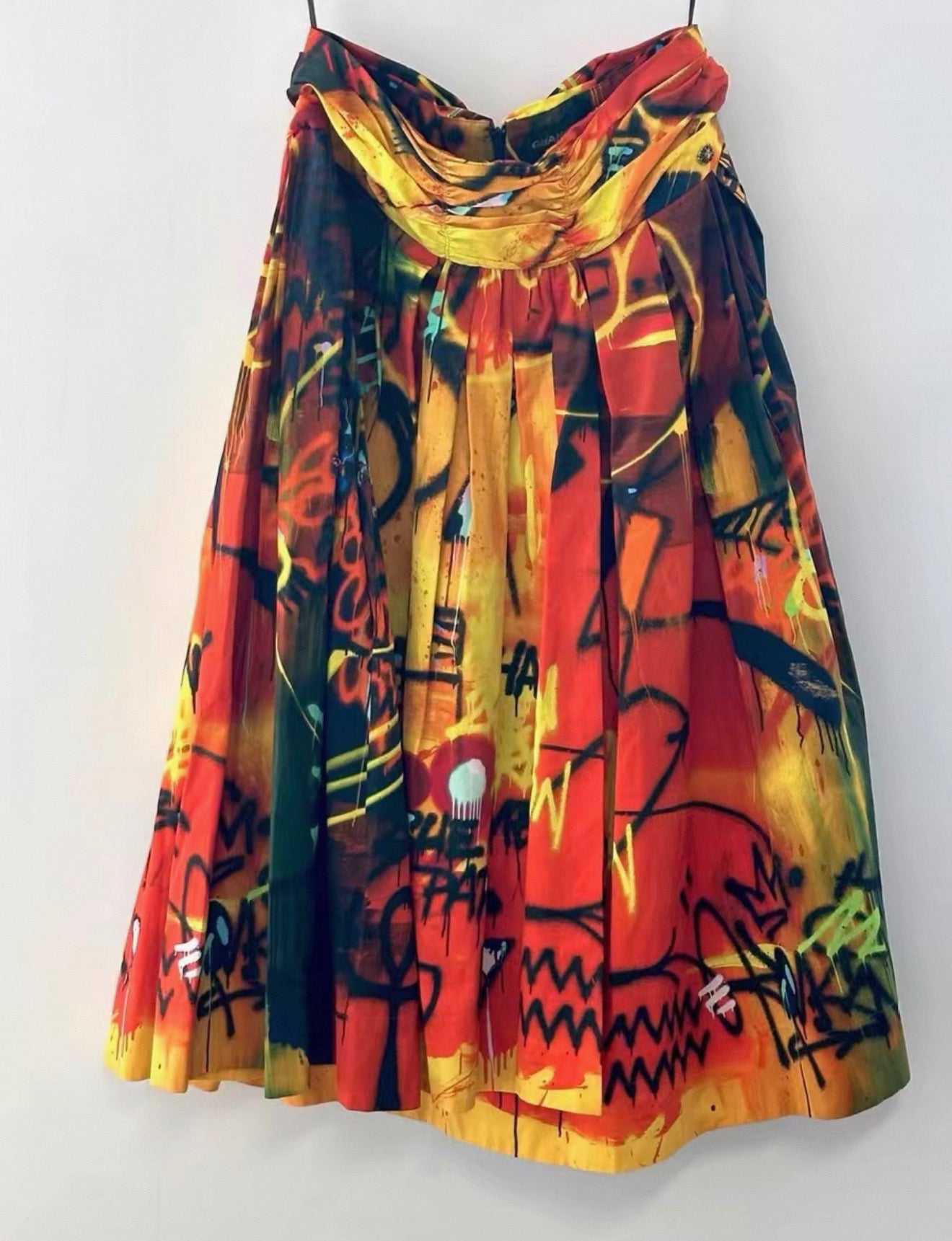 Chanel 19A Graffiti Skirt