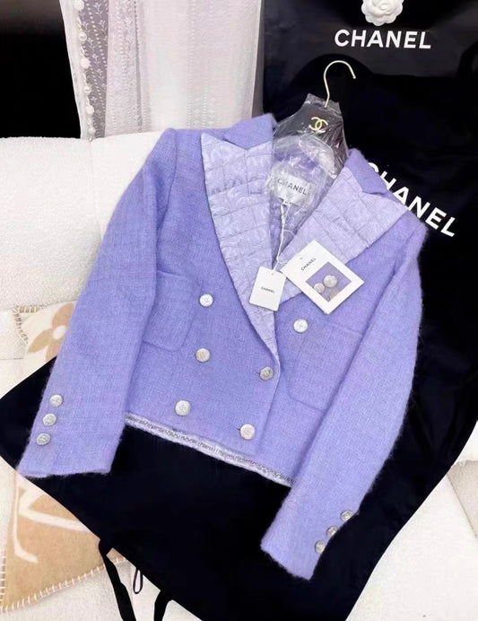 Chanel 21K lilac Jacket size 34