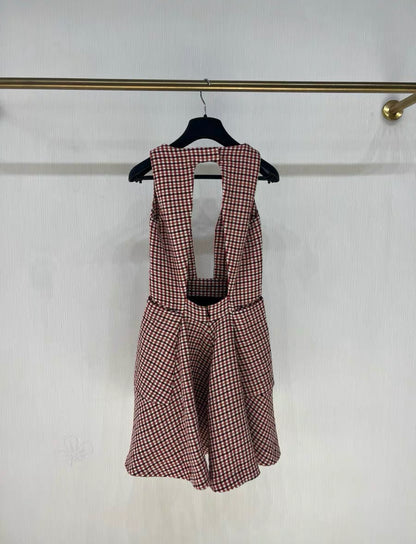 Dior Resort 2016 Checkered Dress