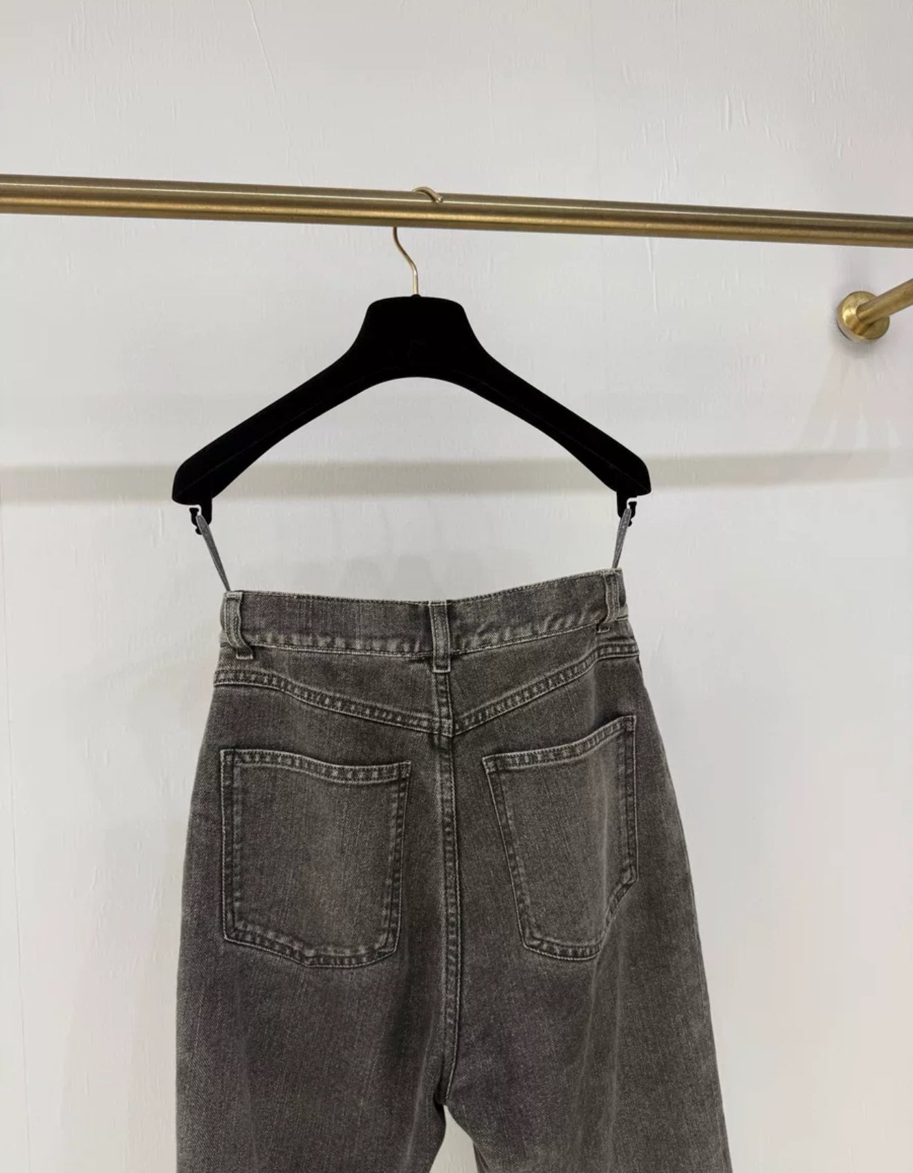 Chanel 23C grey jeans