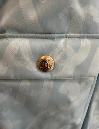 Chanel 22N Light Blue Jumpsuit