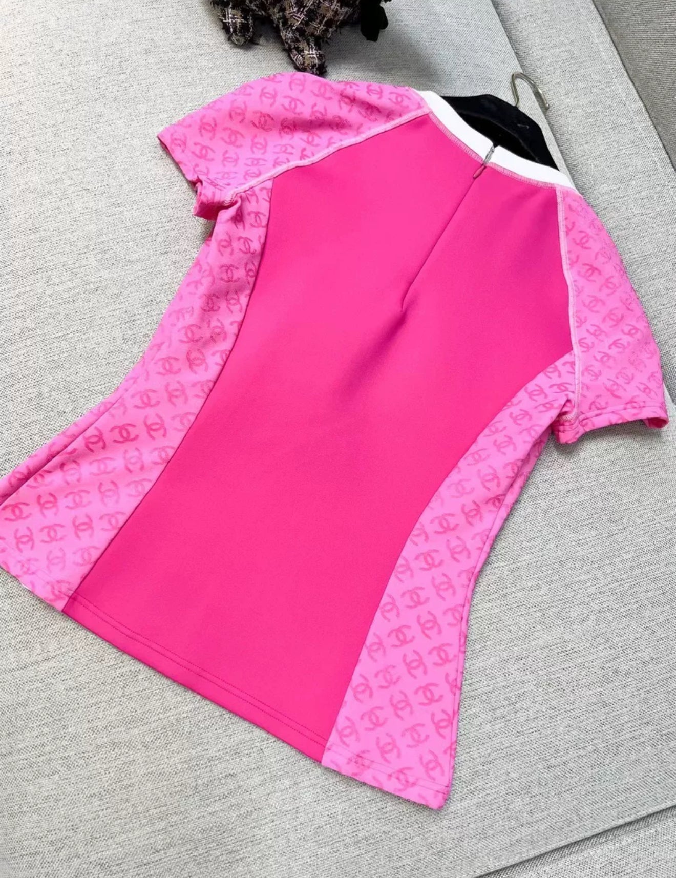 Chanel 24C pink top