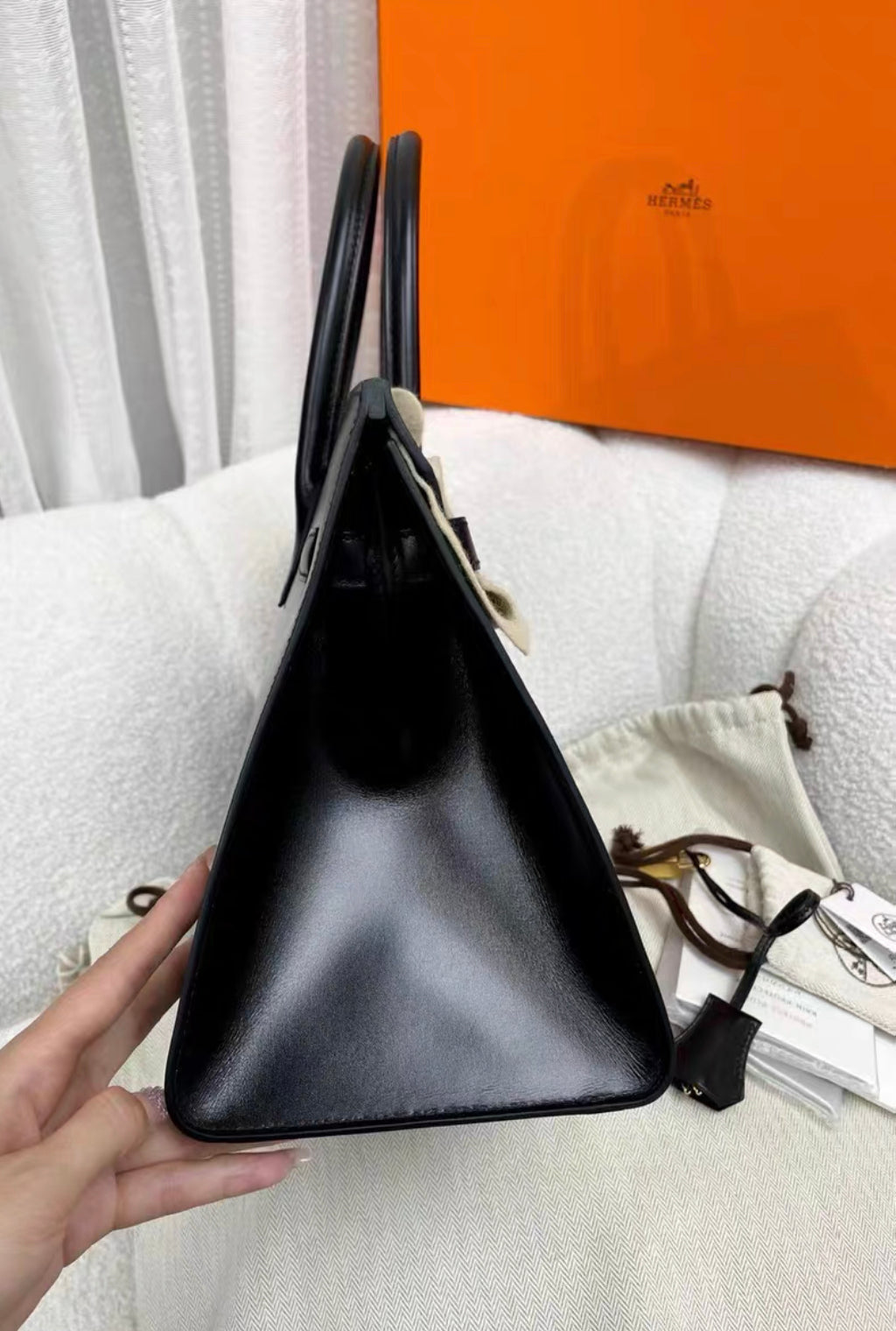 Hermès Birkin 30 Black in Sellier Box Leather with Gold Hardware