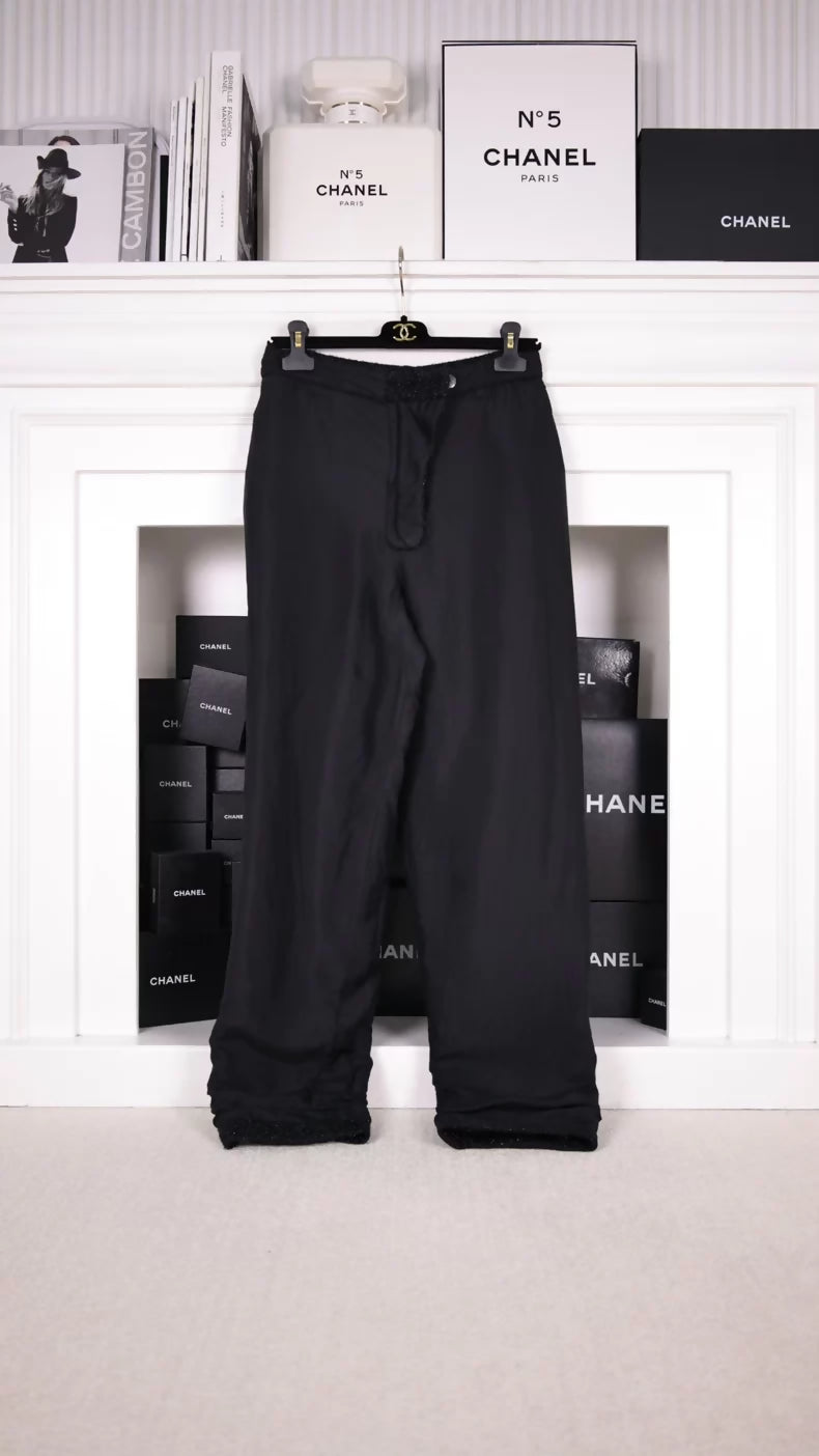 Chanel 21B Black Pants
