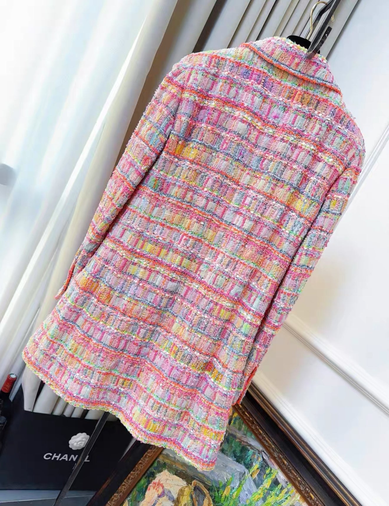 Chanel 24C multicolor dress jacket