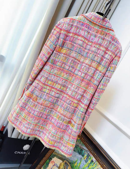 Chanel 24C multicolor dress jacket