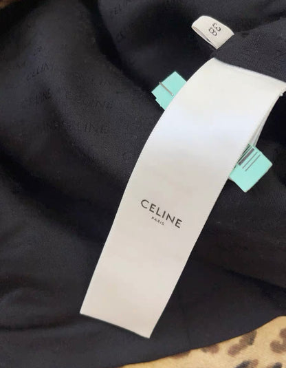 CELINE TRUCKER JACKET IN DOUBLE WOOL size 38