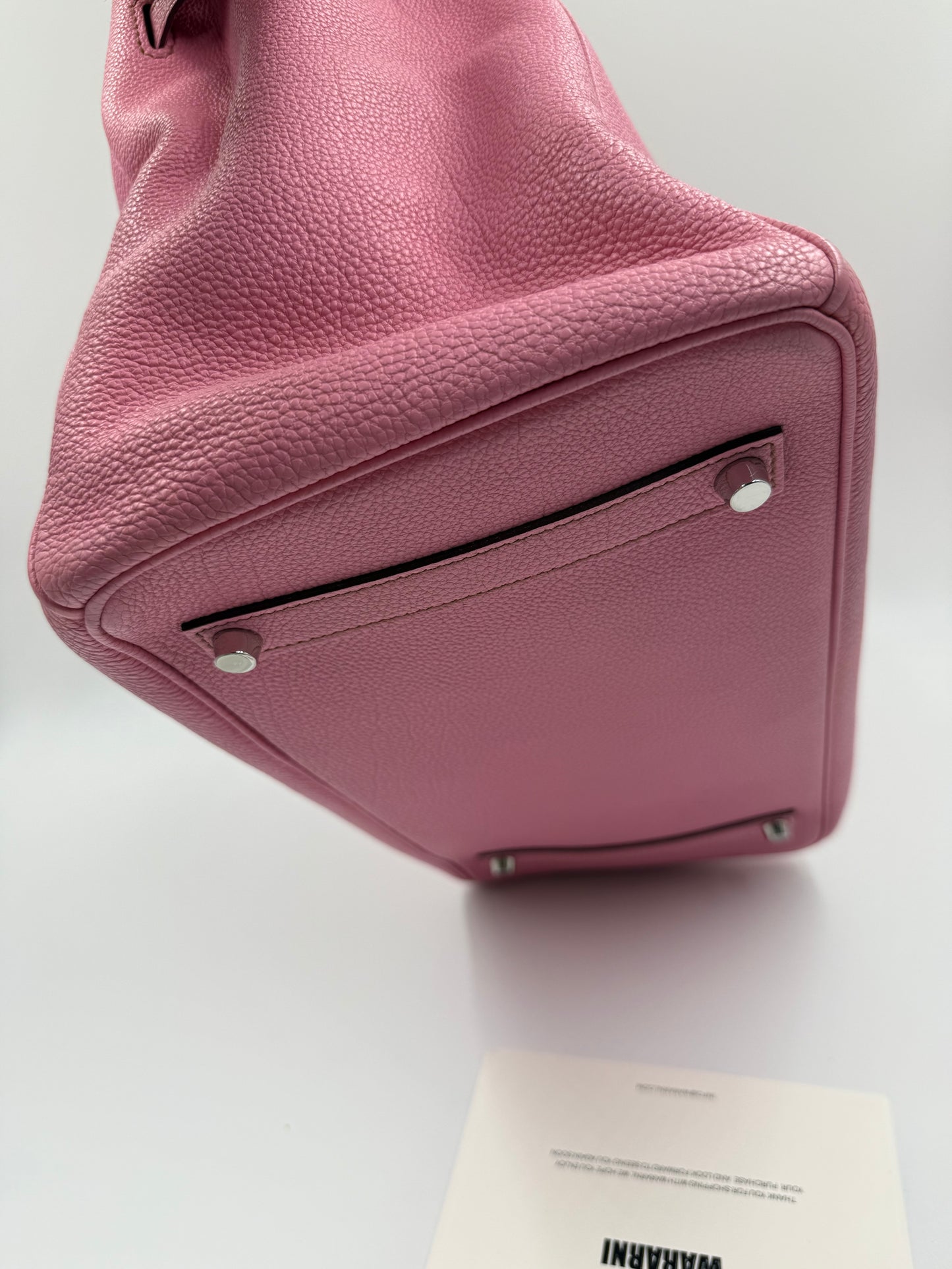 Hermès Birkin 35 Bubblegum Pink Togo Leather Palladium Hardware